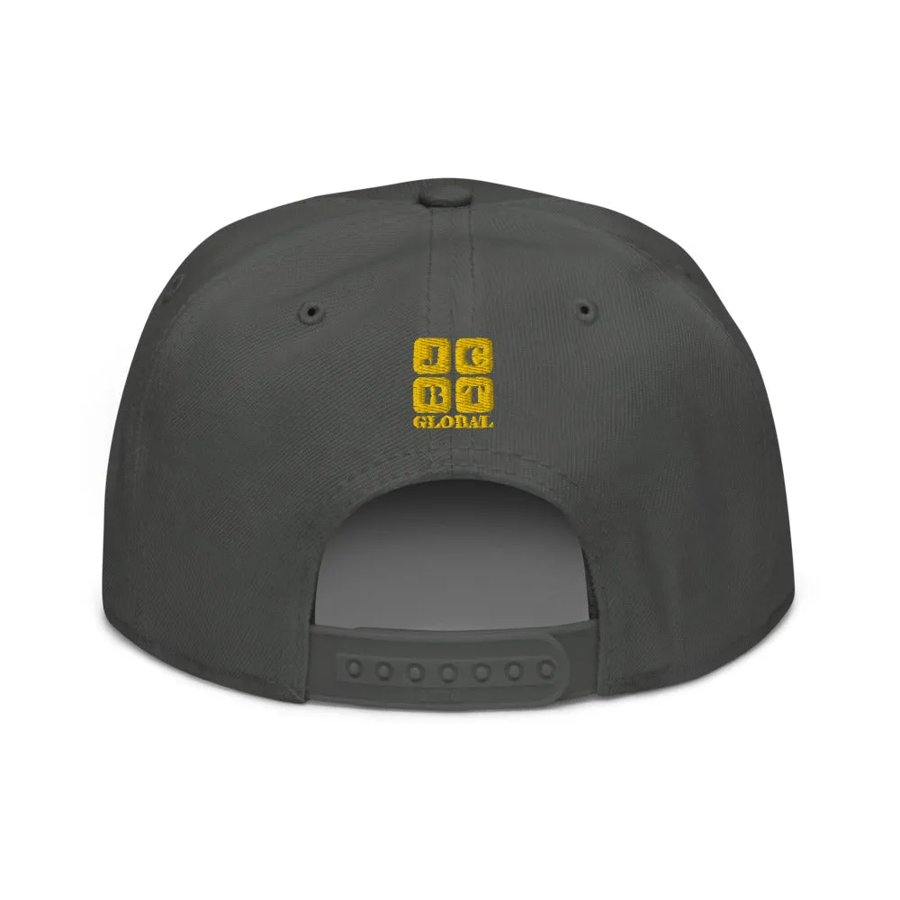 Snapback Hat "1053-0081 Michigan (Yellow Logo)"