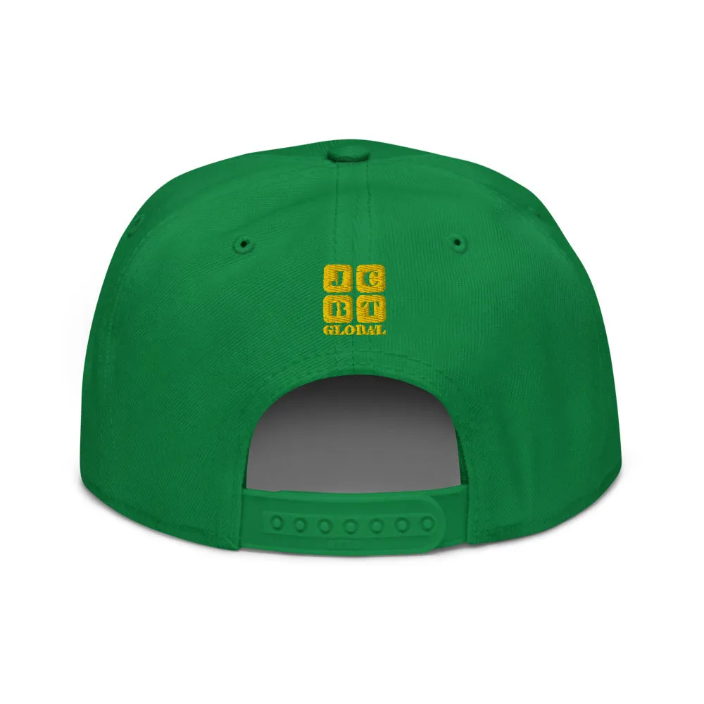 Snapback Hat "1053-0081 Michigan (Yellow Logo)"