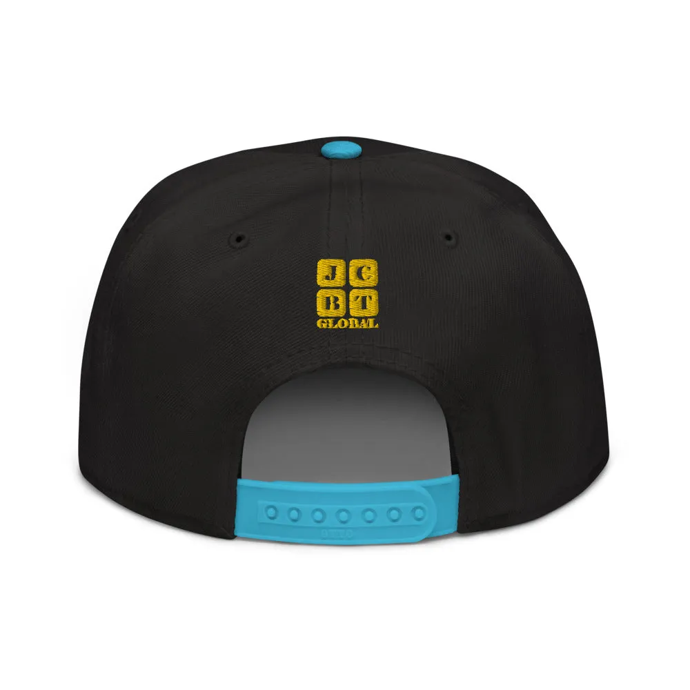 Snapback Hat "1053-0081 Michigan (Yellow Logo)"
