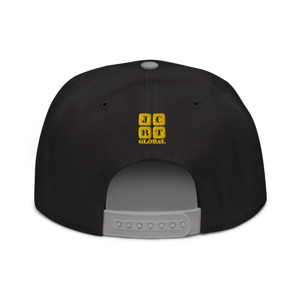 Snapback Hat "1053-0081 Michigan (Yellow Logo)"