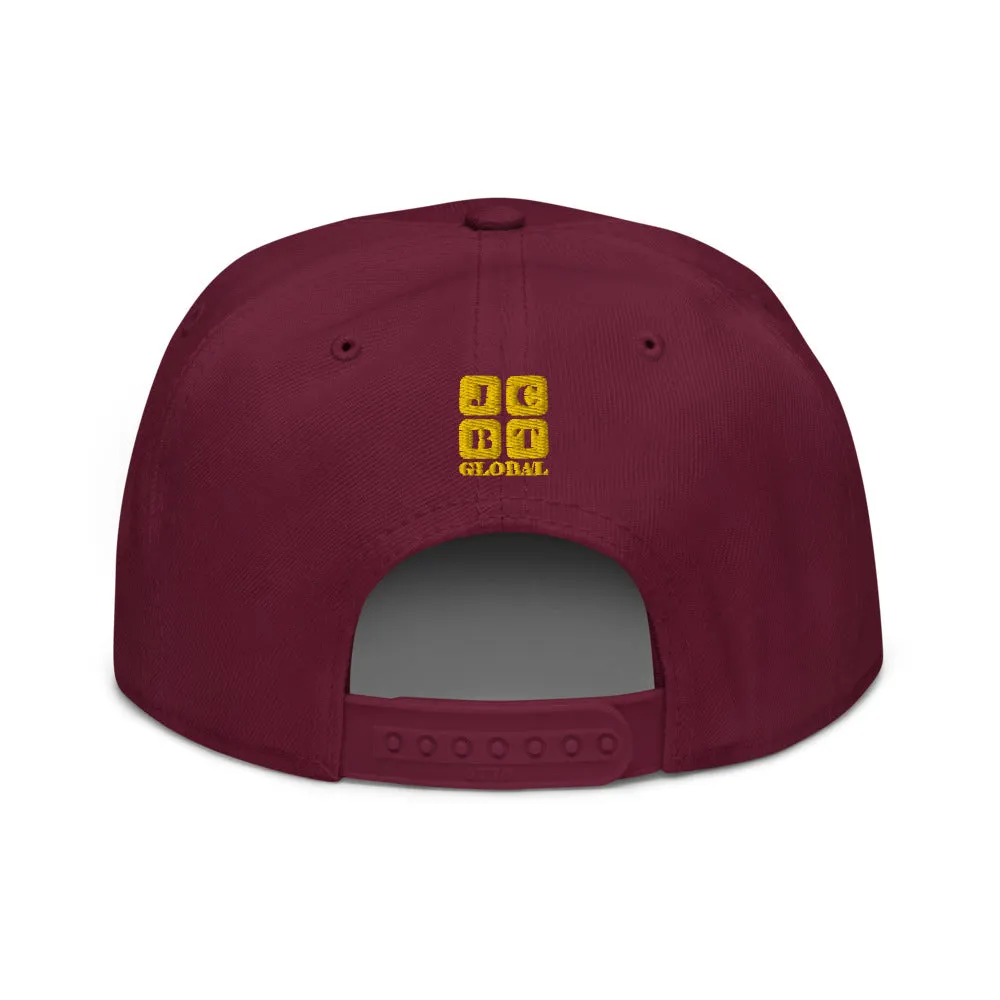 Snapback Hat "1053-0081 Michigan (Yellow Logo)"