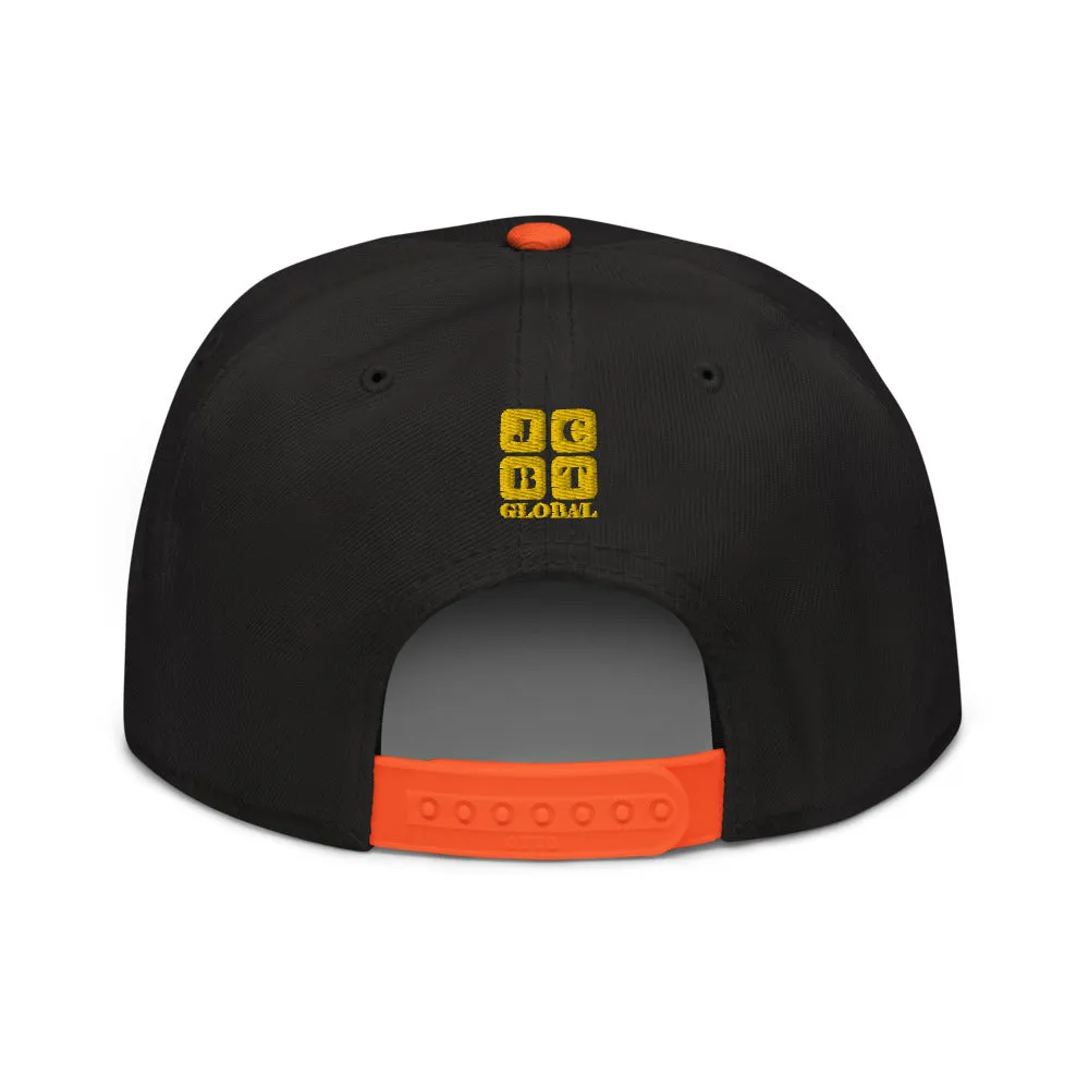 Snapback Hat "1053-0081 Michigan (Yellow Logo)"