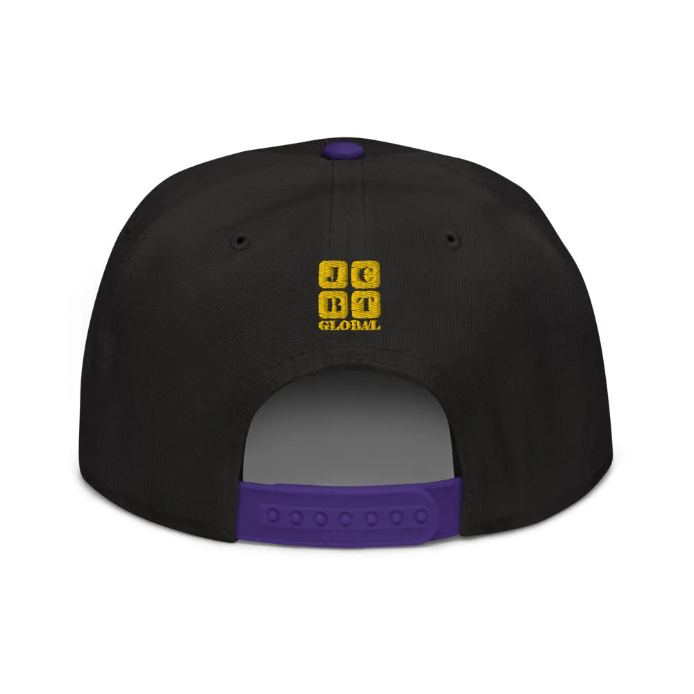 Snapback Hat "1053-0081 Michigan (Yellow Logo)"