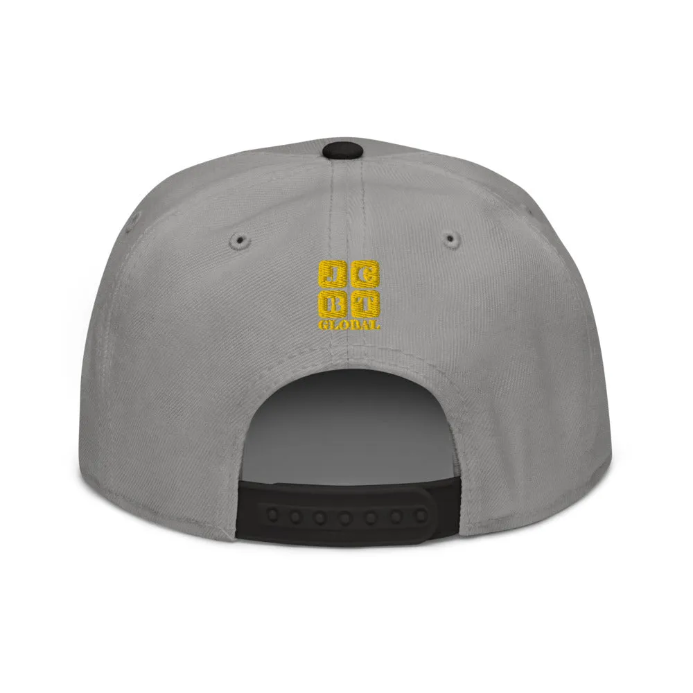 Snapback Hat "1053-0081 Michigan (Yellow Logo)"