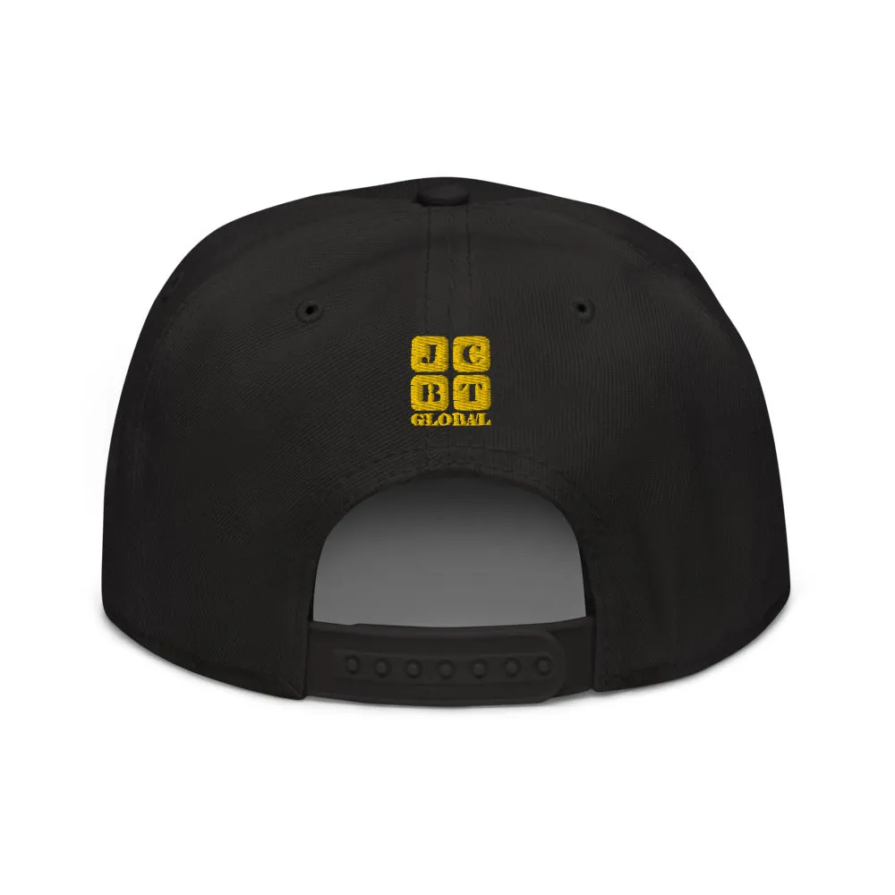 Snapback Hat "1053-0081 Michigan (Yellow Logo)"