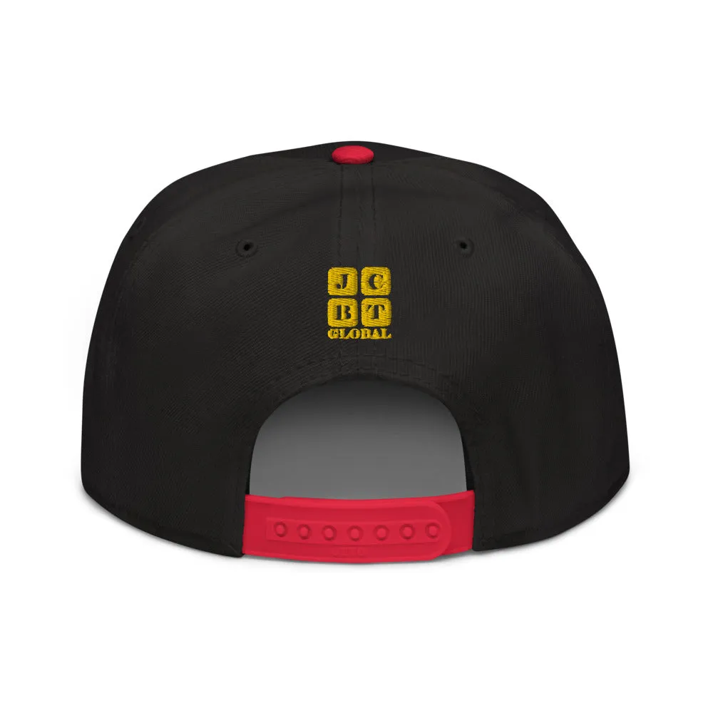 Snapback Hat "1053-0101 North Carolina (Yellow Logo)"