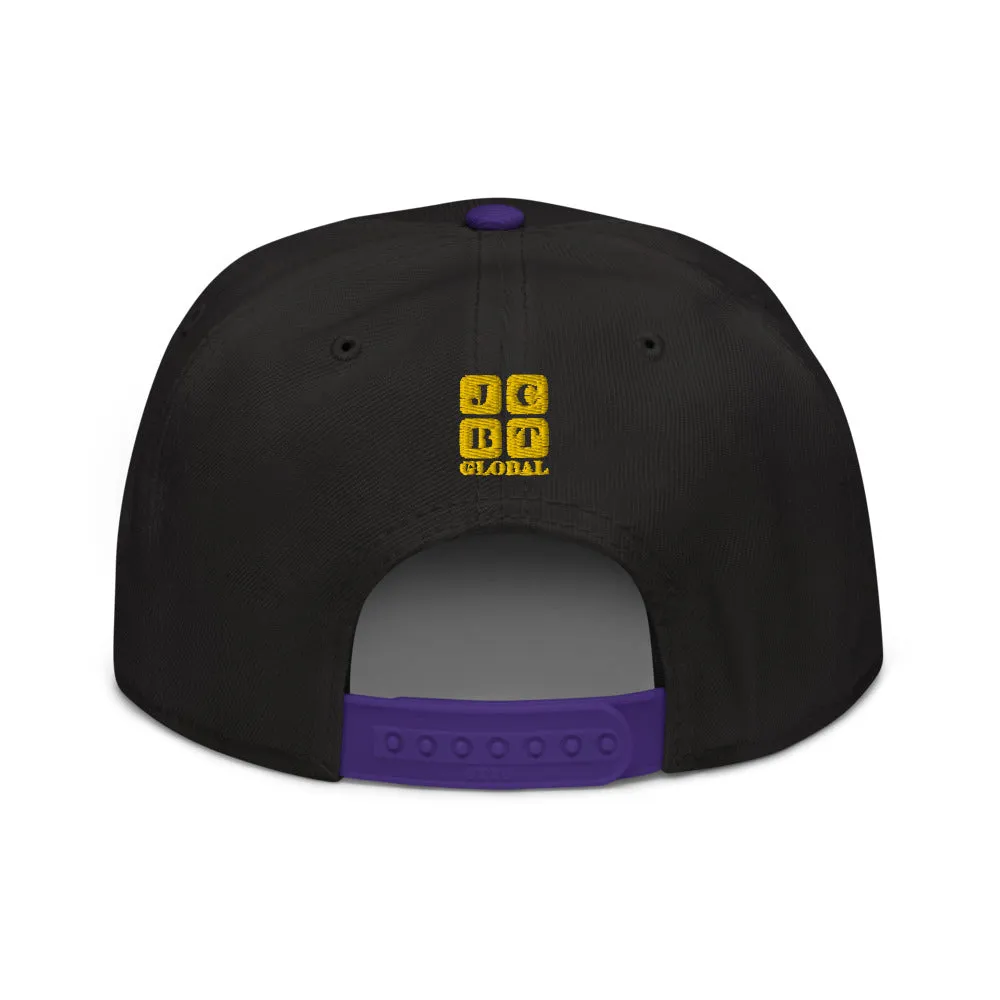Snapback Hat "1053-0101 North Carolina (Yellow Logo)"