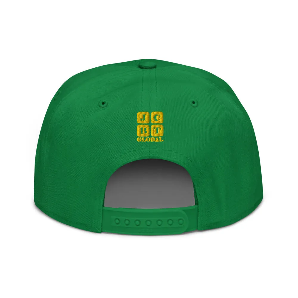 Snapback Hat "1053-0101 North Carolina (Yellow Logo)"