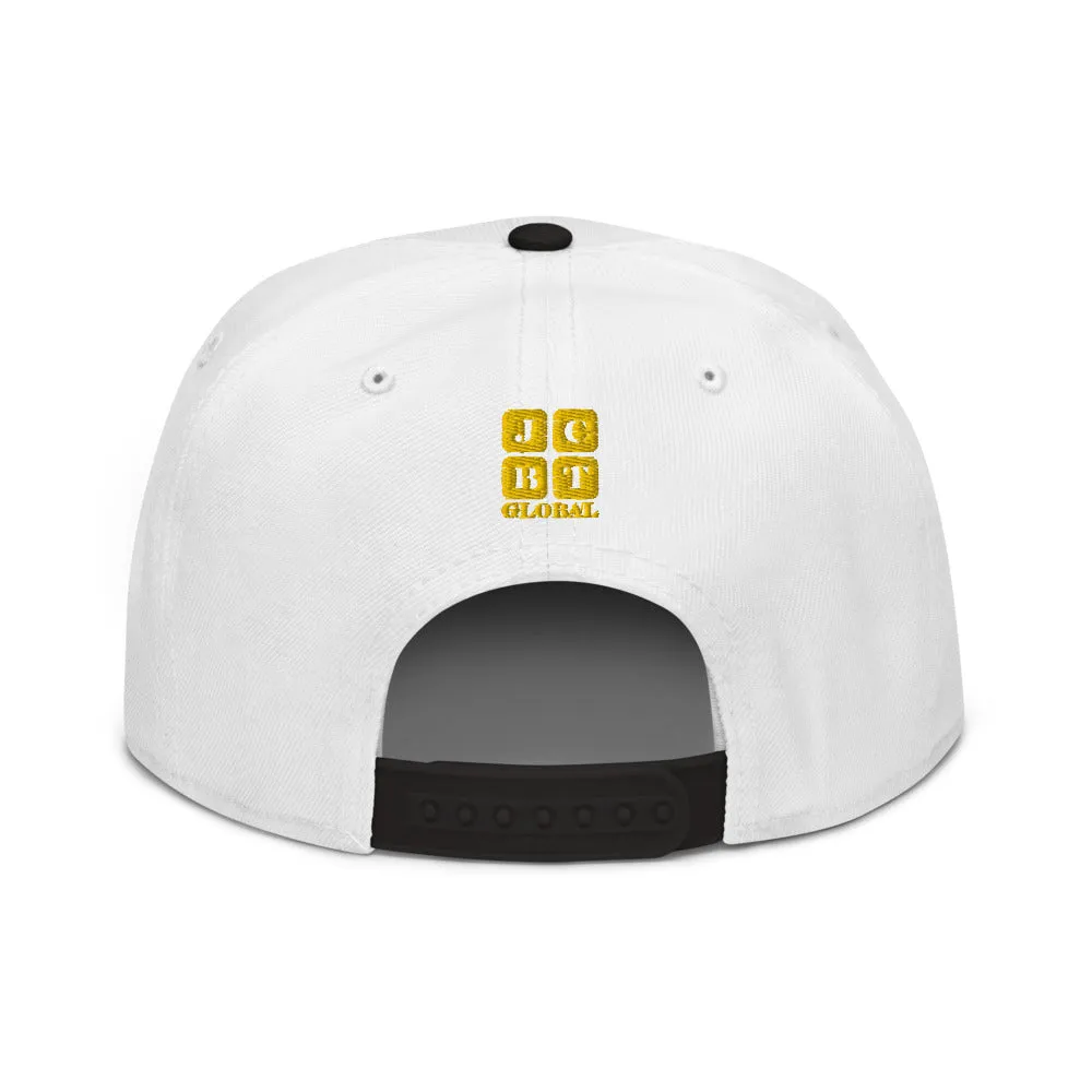 Snapback Hat "1054-0031 U.S.A. (Yellow Logo)"