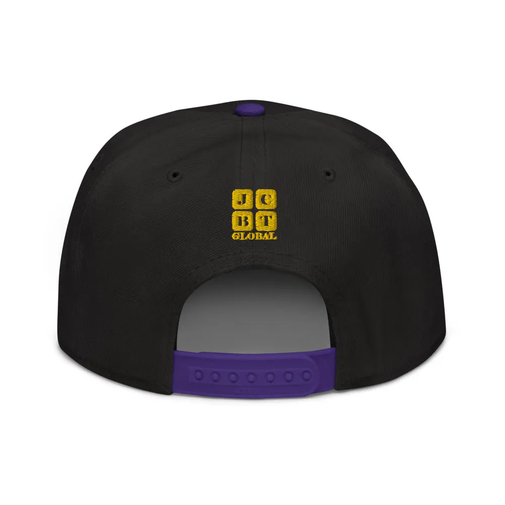 Snapback Hat "1054-0031 U.S.A. (Yellow Logo)"