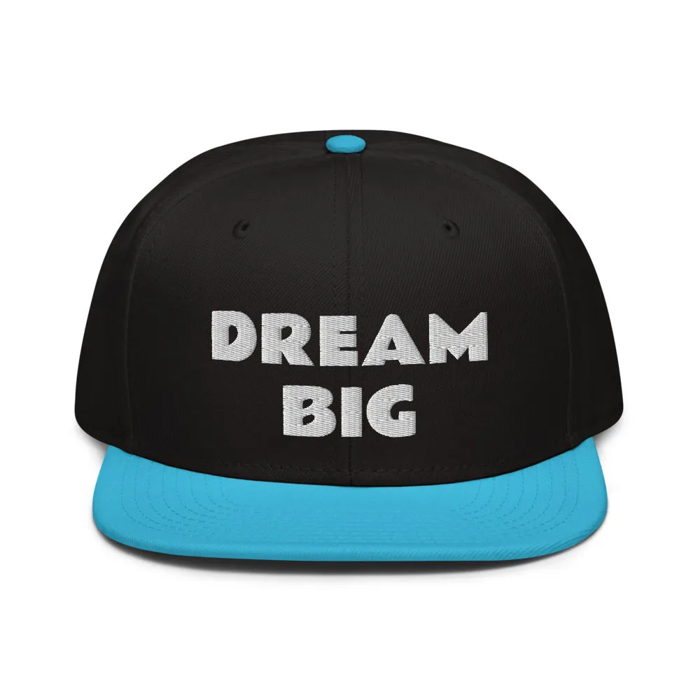 Snapback Hat "2052-0011 Dream Big (White Logo)"