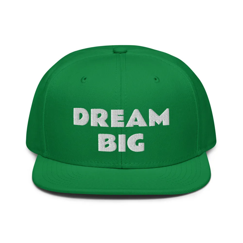 Snapback Hat "2052-0011 Dream Big (White Logo)"