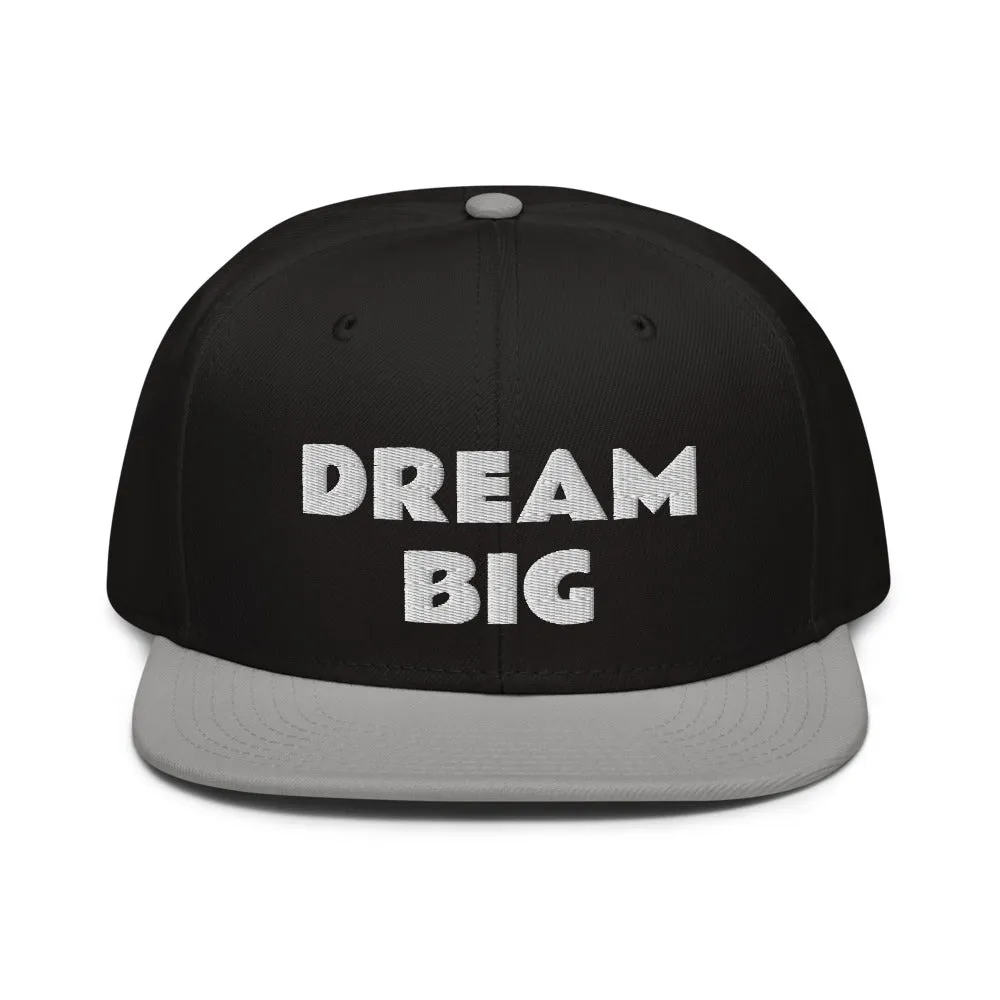 Snapback Hat "2052-0011 Dream Big (White Logo)"