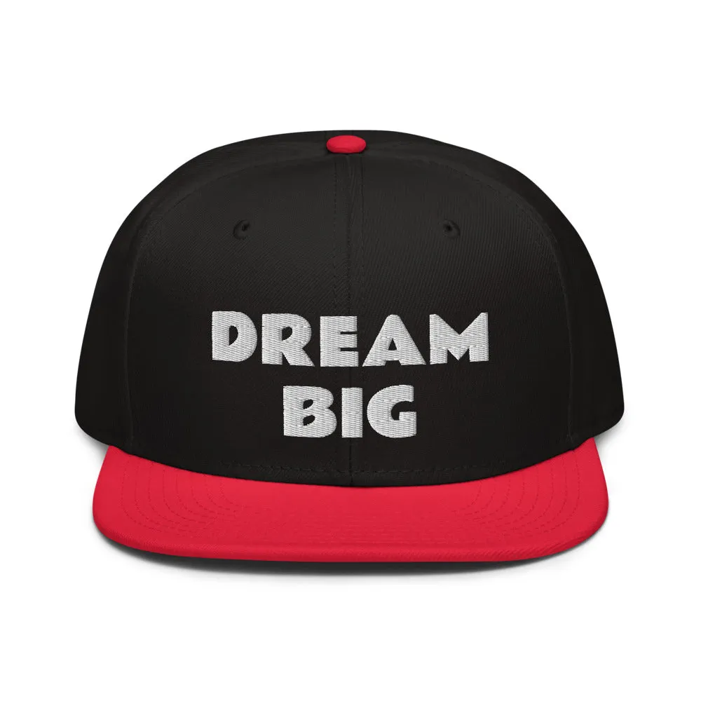 Snapback Hat "2052-0011 Dream Big (White Logo)"