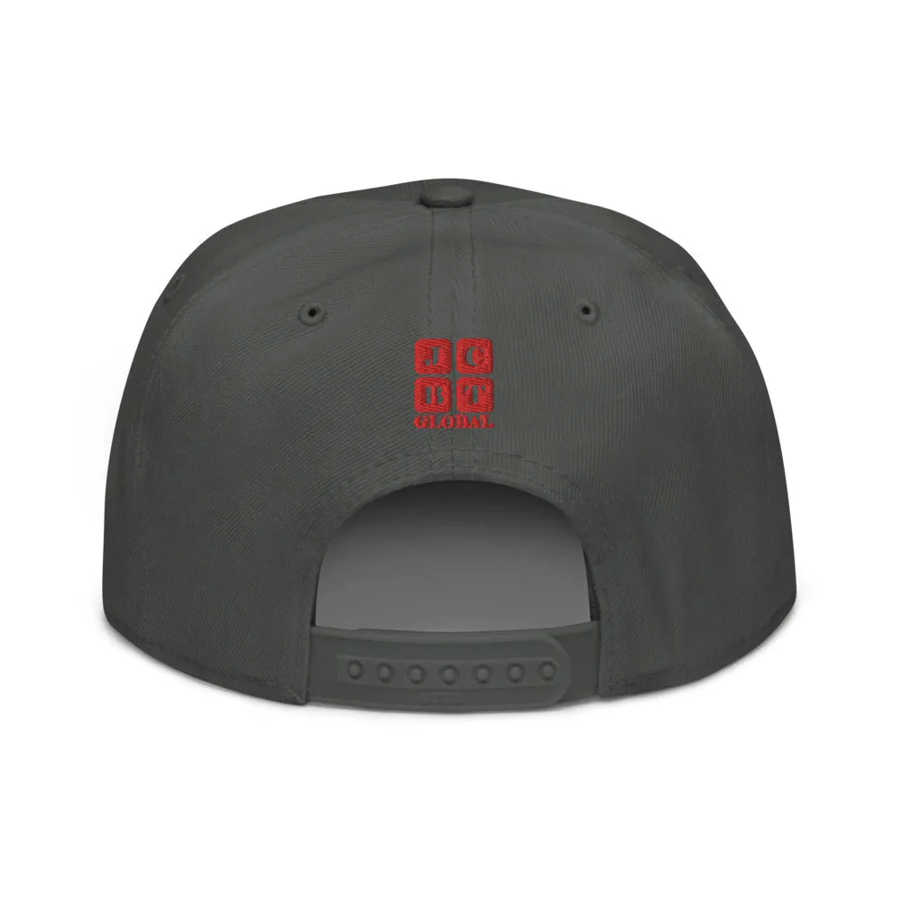 Snapback Hat "2052-0061 I'm All In (Red Logo)"