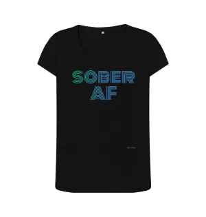 Sober AF Scoop Neck Tee