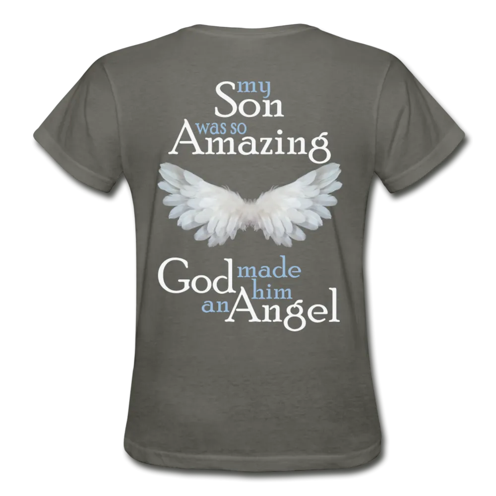 Son Amazing Angel Gildan Ultra Cotton Ladies T-Shirt