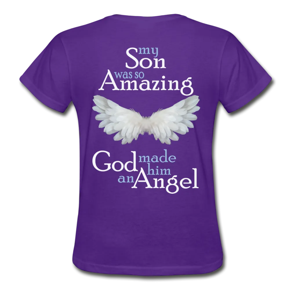 Son Amazing Angel Gildan Ultra Cotton Ladies T-Shirt