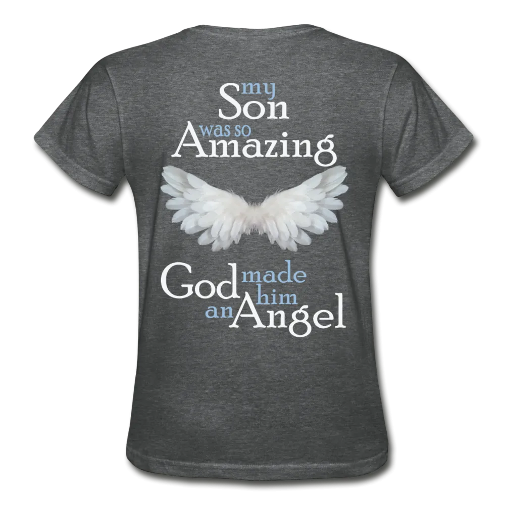 Son Amazing Angel Gildan Ultra Cotton Ladies T-Shirt