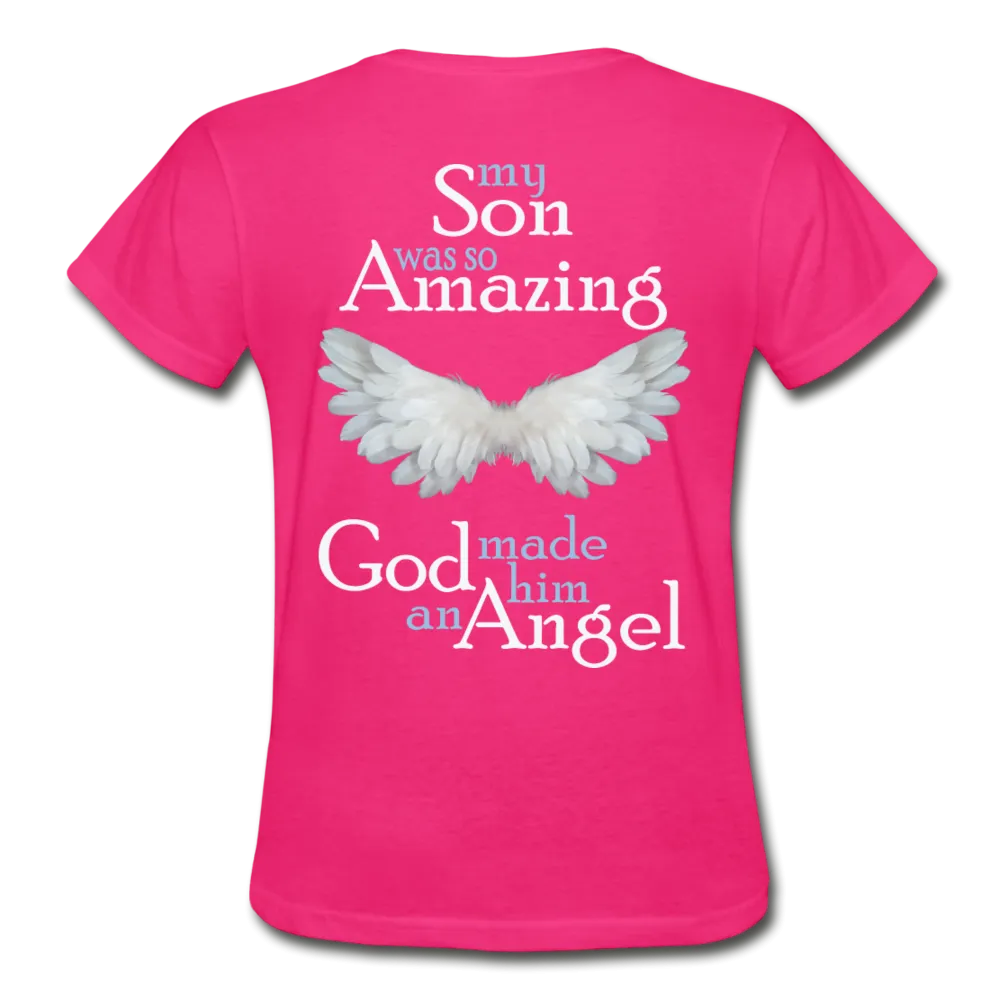 Son Amazing Angel Gildan Ultra Cotton Ladies T-Shirt