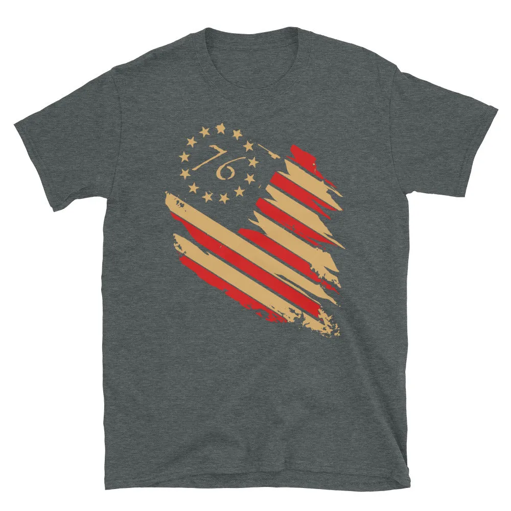 Special Edition Betsy Ross Flag 1776 Short-Sleeve Unisex T-Shirt