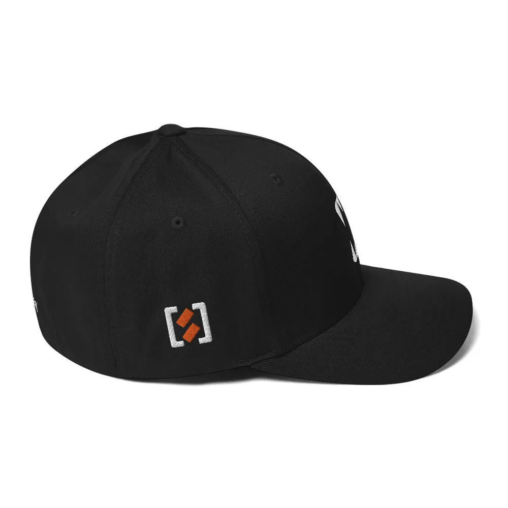 Splinterlands Monster Teeth Structured Fitted Flex Cap
