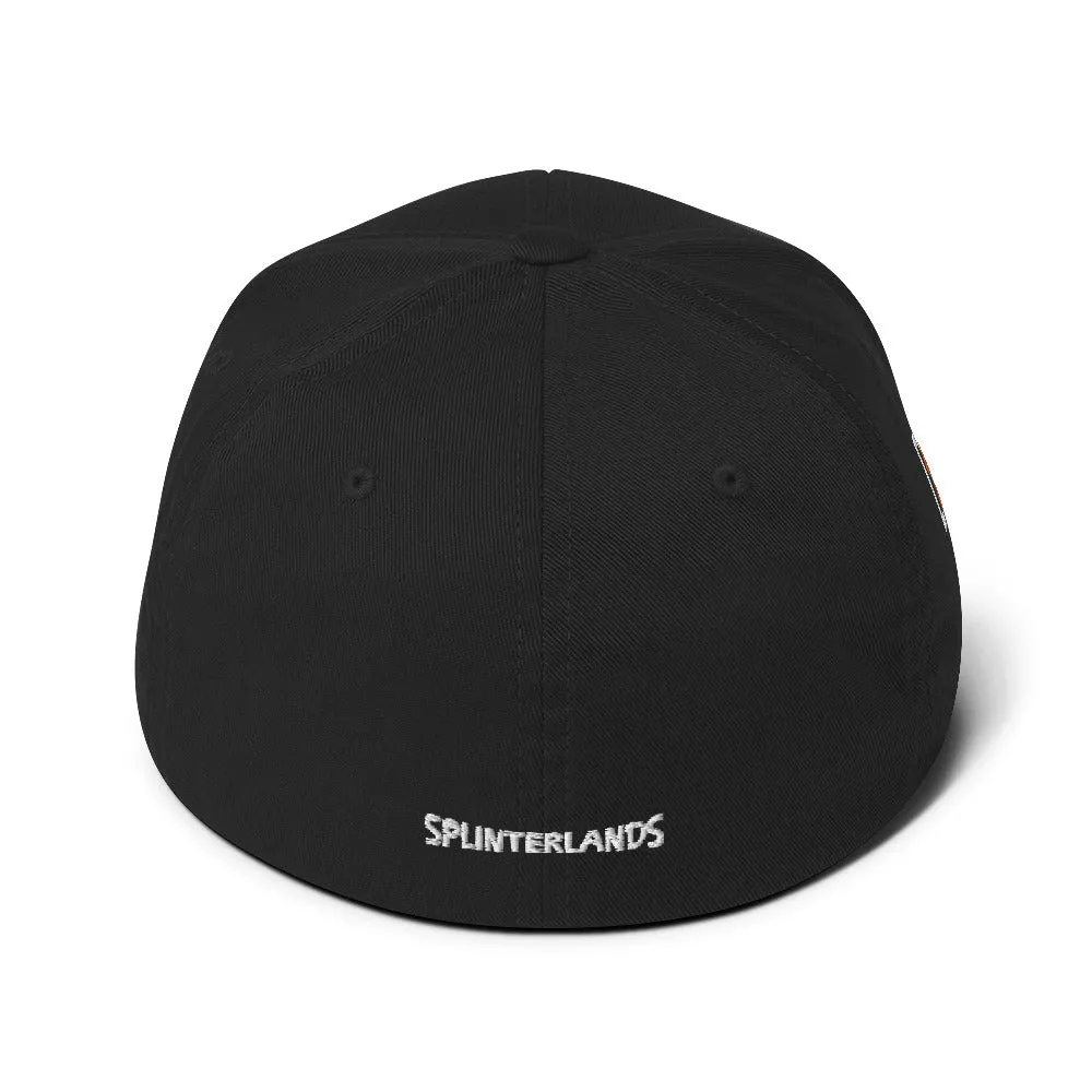 Splinterlands Monster Teeth Structured Fitted Flex Cap