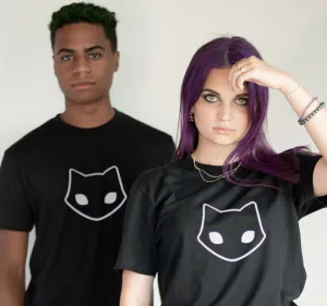 Spooky Cat Logo T-Shirt