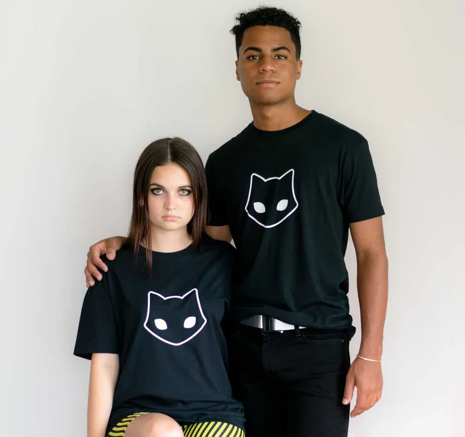 Spooky Cat Logo T-Shirt