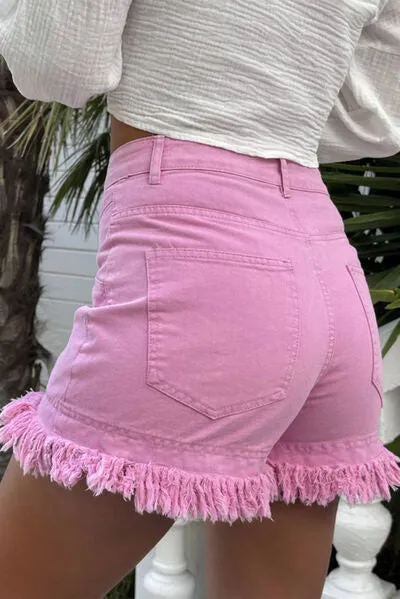 Spring Forward High Waist Shorts