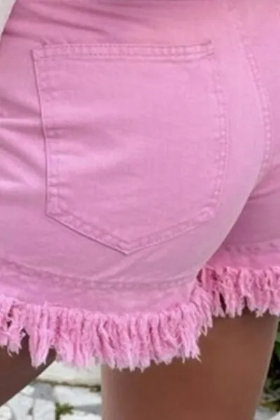 Spring Forward High Waist Shorts