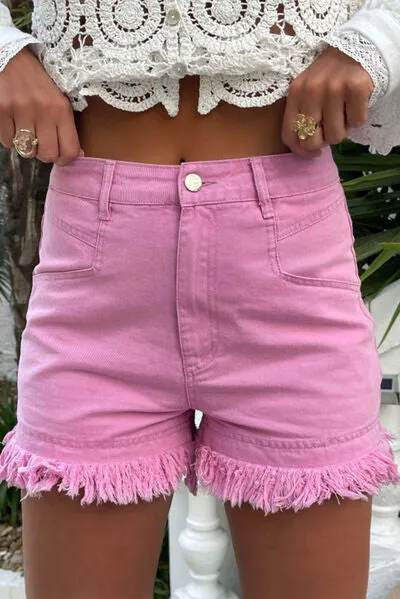 Spring Forward High Waist Shorts