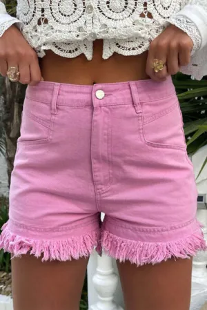 Spring Forward High Waist Shorts