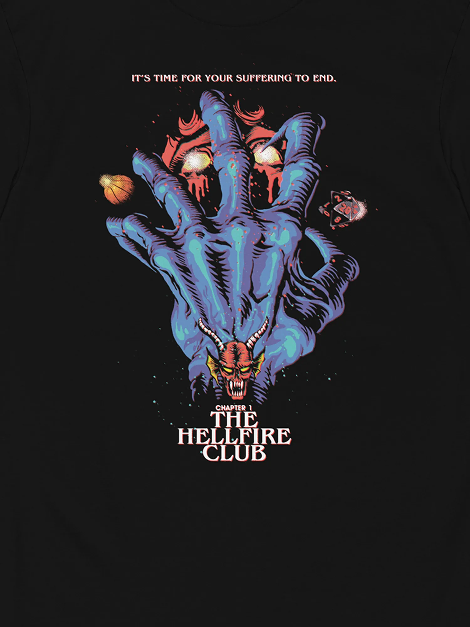 Stranger Things x Butcher Billy The Hellfire Club Tee [Black]