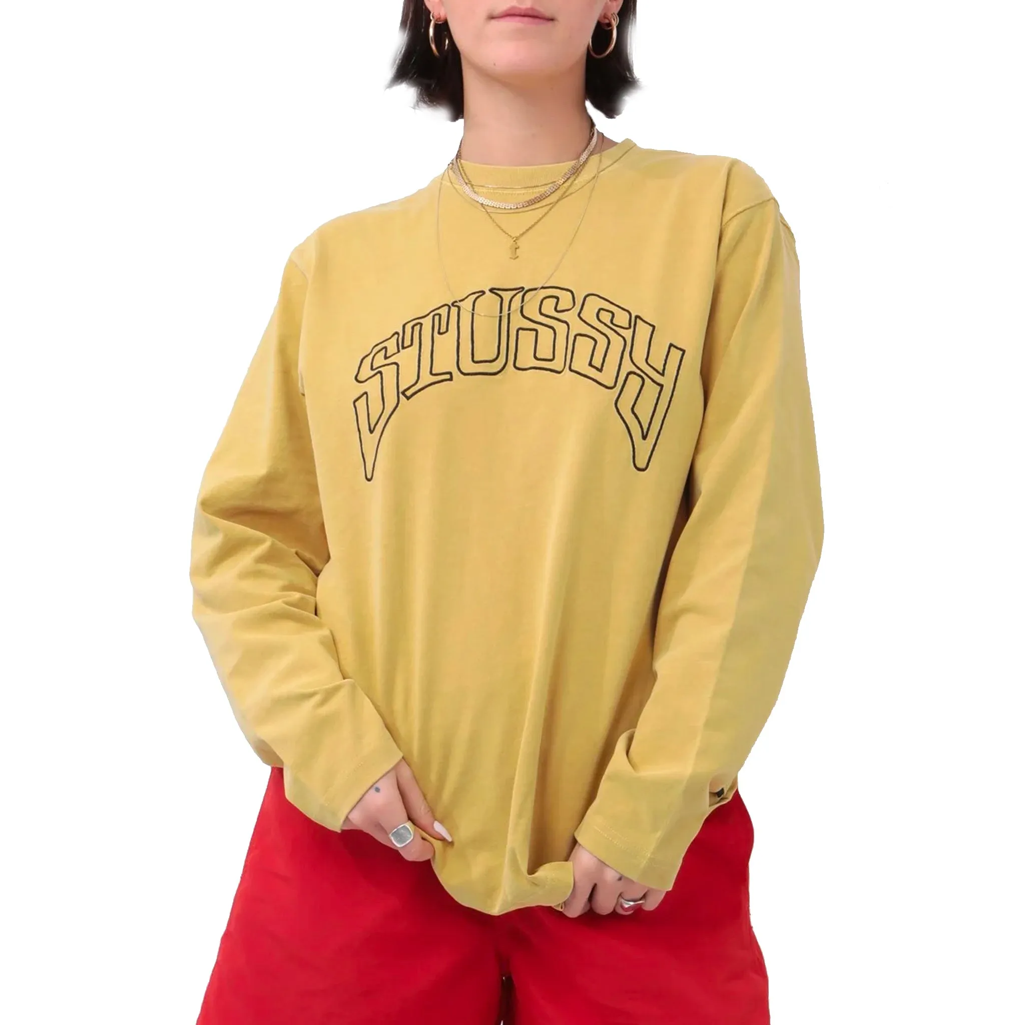 Stussy Arch LS Crew Tee