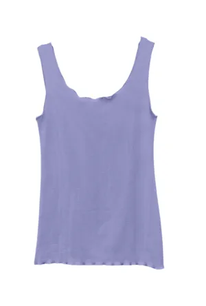 Suns Out Singlet Top - Bluebell