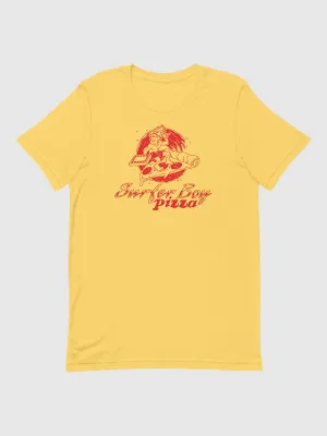 Surfer Boy Pizza Logo T-Shirt