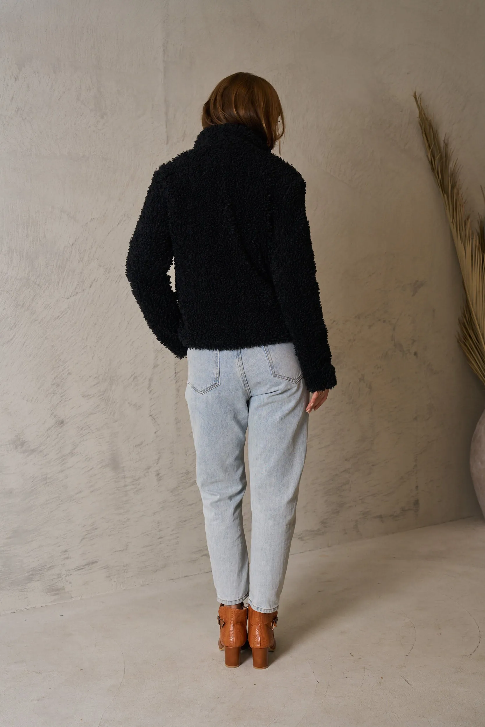 SYJ112406 BLACK BAILEY JACKET