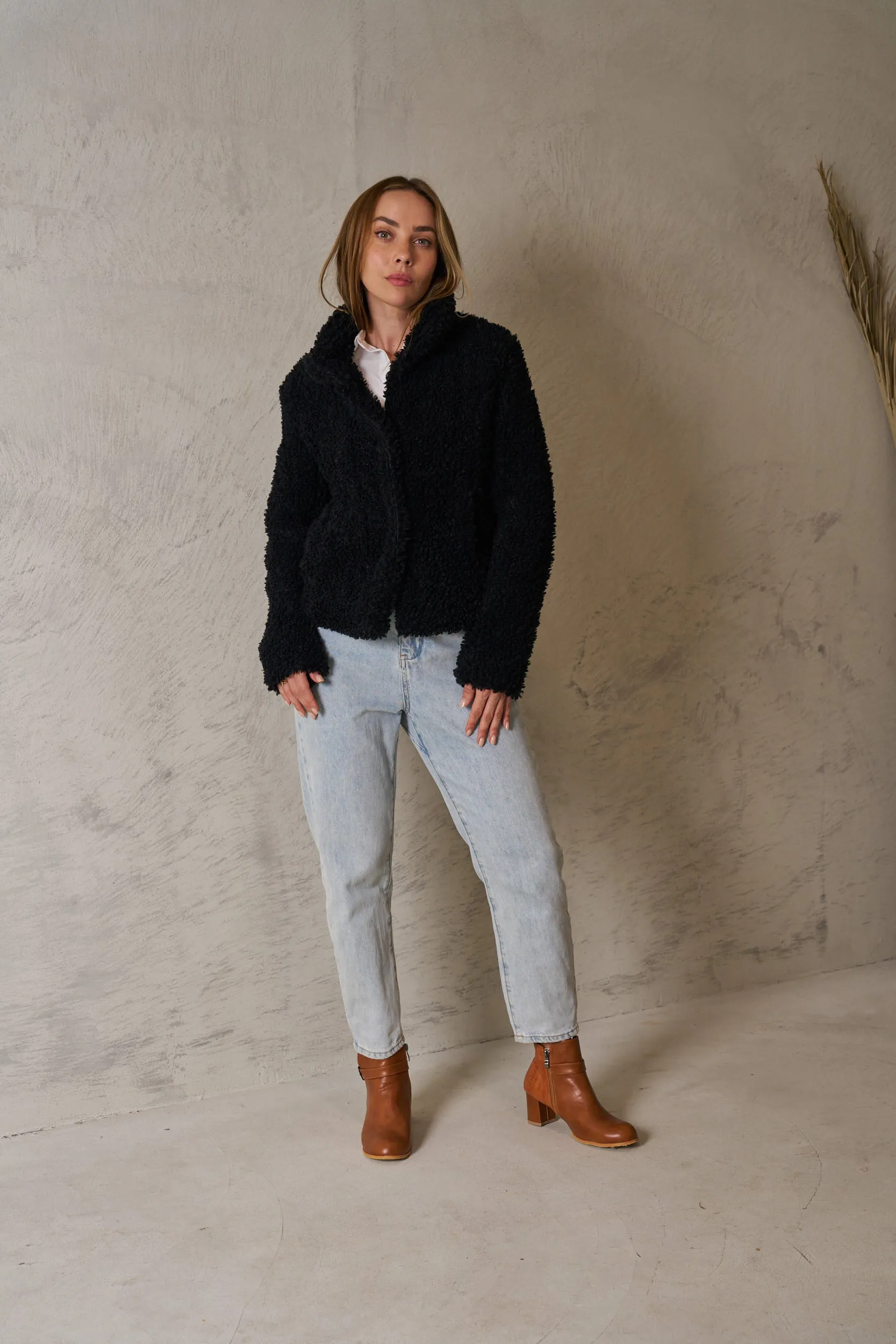 SYJ112406 BLACK BAILEY JACKET