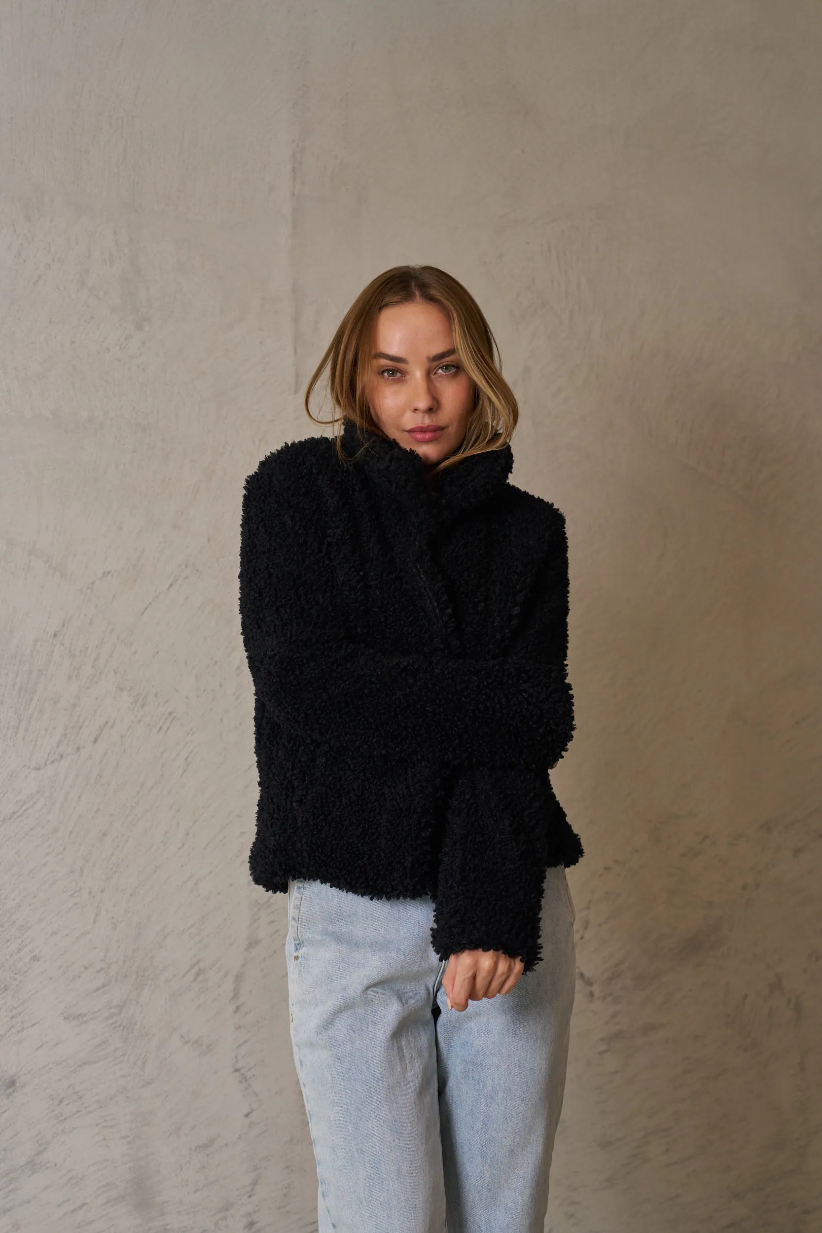 SYJ112406 BLACK BAILEY JACKET
