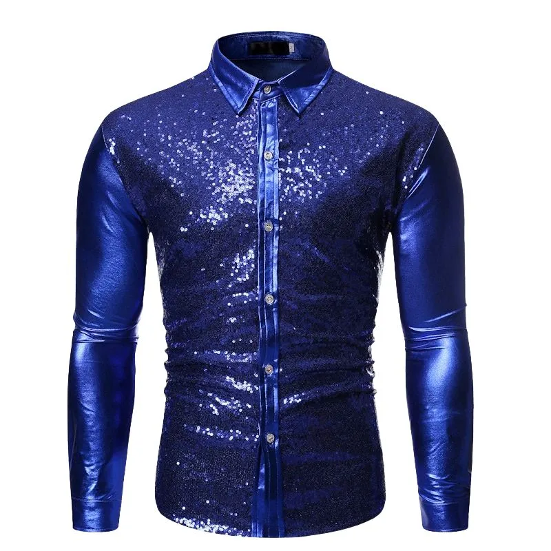 T Shirt Disco Paillettes