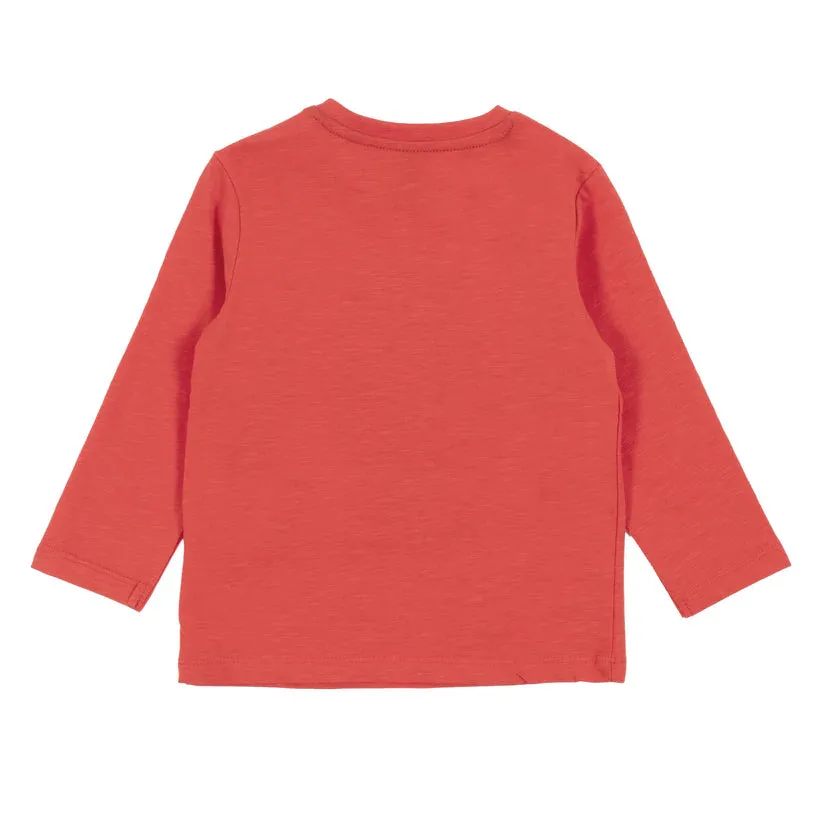 T-shirt à manche longue Bébé Garçon Sois curieux F2455-04