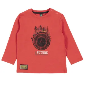 T-shirt à manche longue Bébé Garçon Sois curieux F2455-04