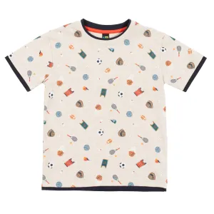 T-shirt à motifs Jour de match S2501-09