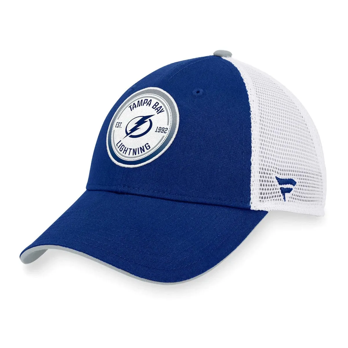 Tampa Bay Lightning Fanatics Iconic Gradient Structured Trucker Hat