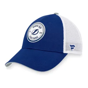 Tampa Bay Lightning Fanatics Iconic Gradient Structured Trucker Hat