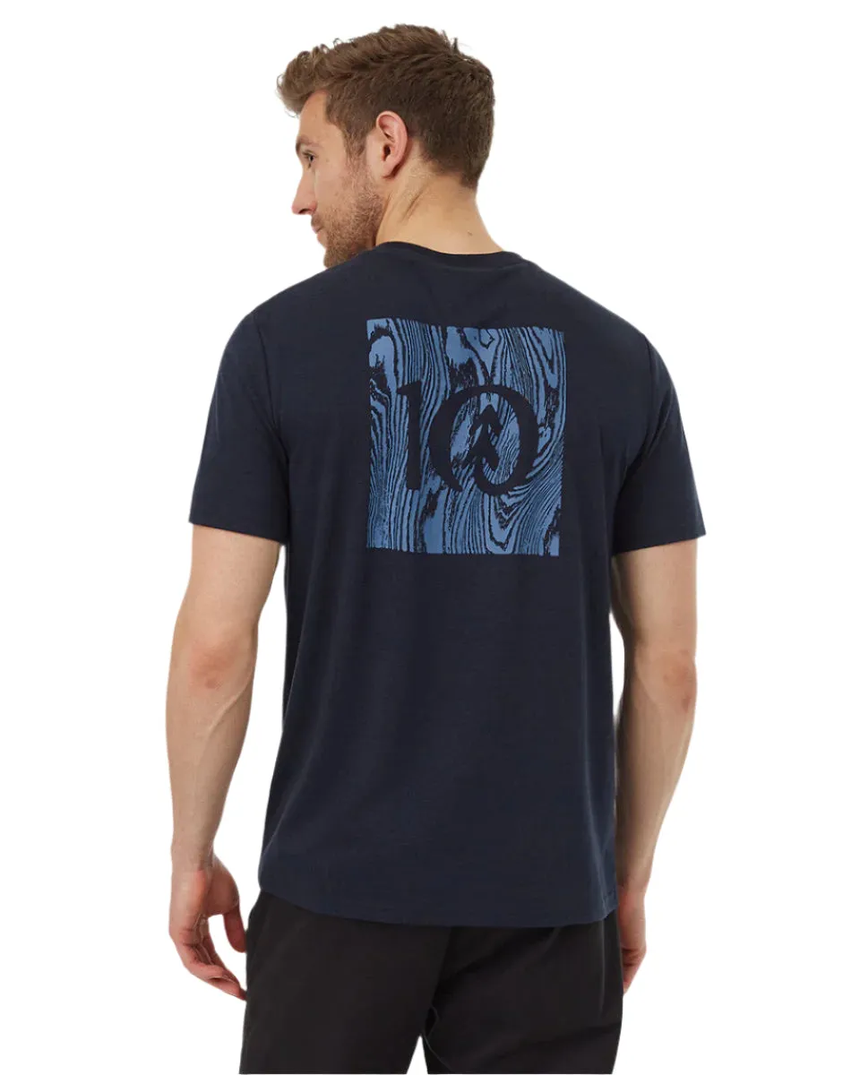 Tentree T-Shirts - Woodblock Ten