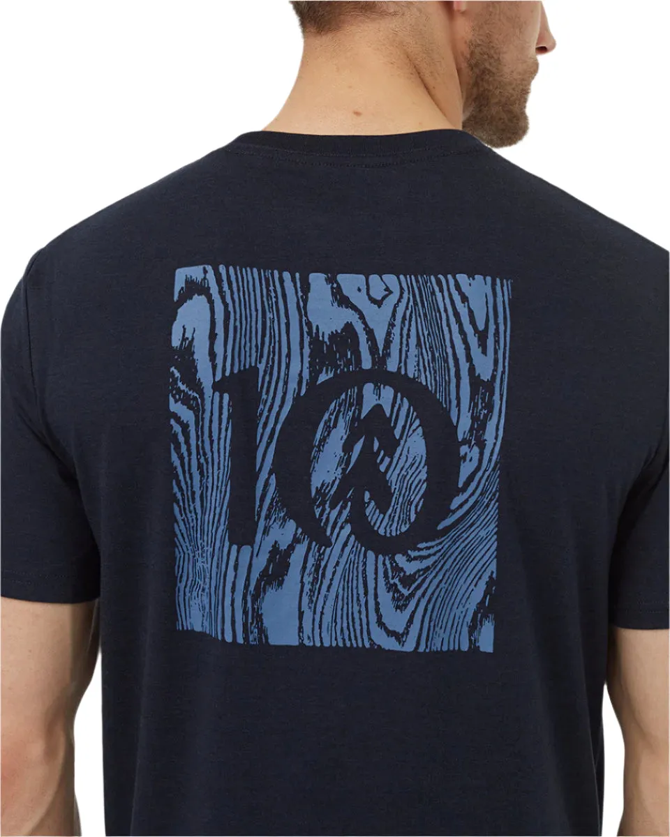 Tentree T-Shirts - Woodblock Ten