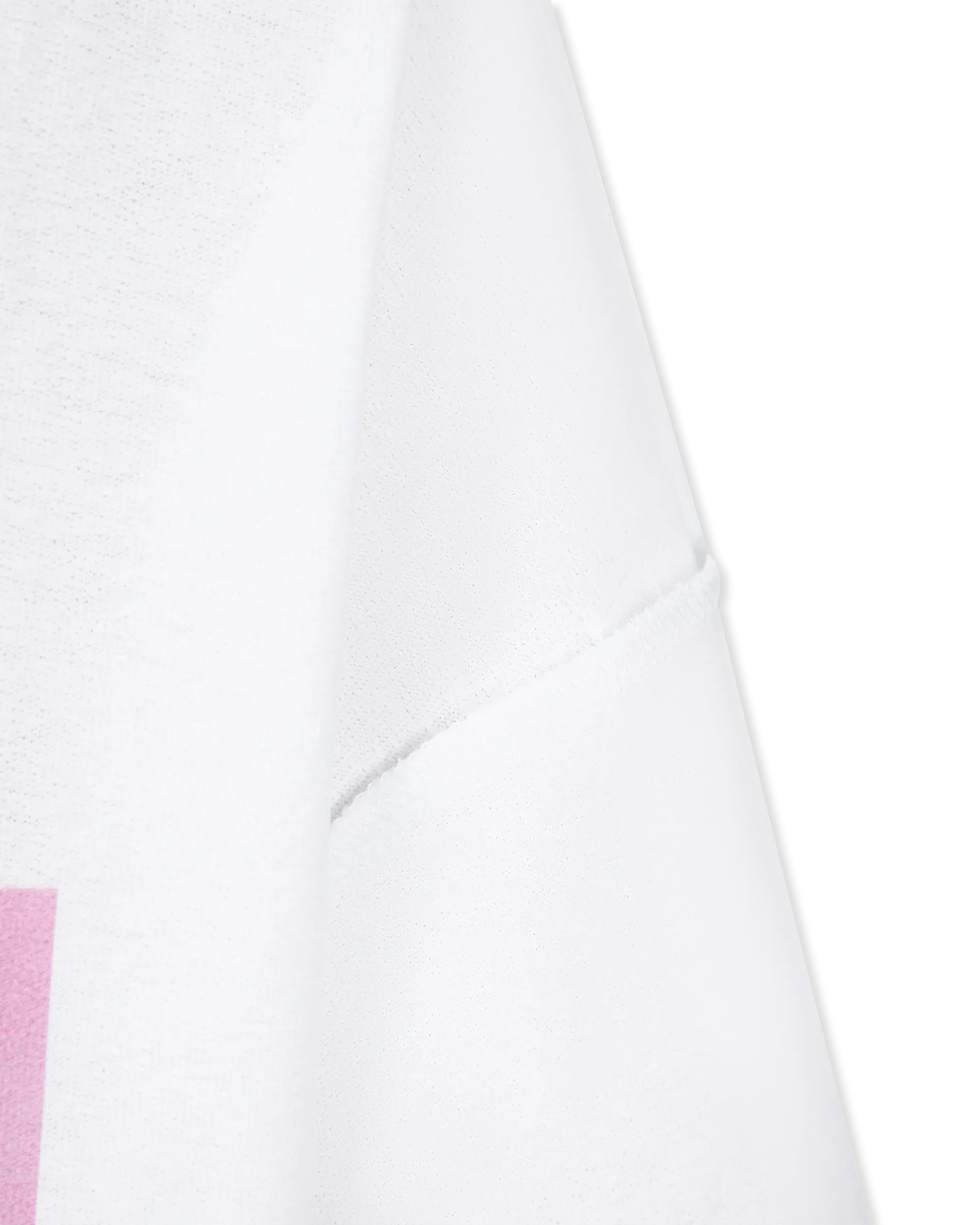 Textured Inside-Out Gothic Lettering Shirt