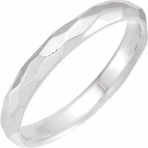 Textured Patterned Band 52238 - 3 mm - 9 mm